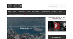 Desktop Screenshot of bobsorge.com
